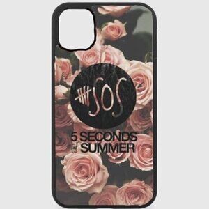 5 seconds of summer floral phone case